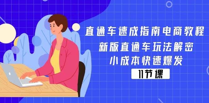 （11537期）直通车 速成指南电商教程：新版直通车玩法解密，小成本快速爆发（11节）